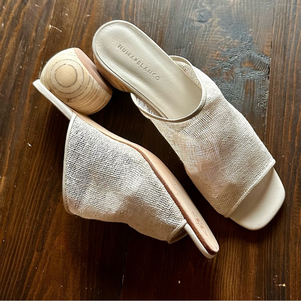 Huma Blanco Milla Slide Sandal US Women's Size 10 / Size 40.
